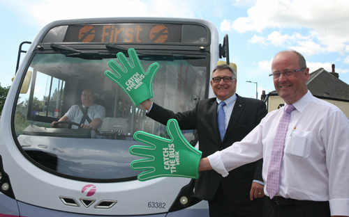 New £1m bus investment announced as public urged to leave cars at home for Catch the Bus Week