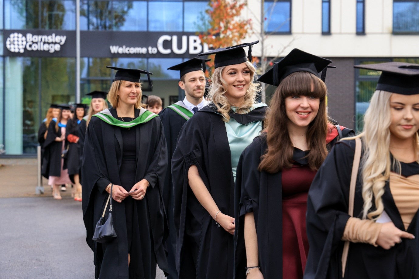 Barnsley College’s class of 2022 to graduate and process through the town centre