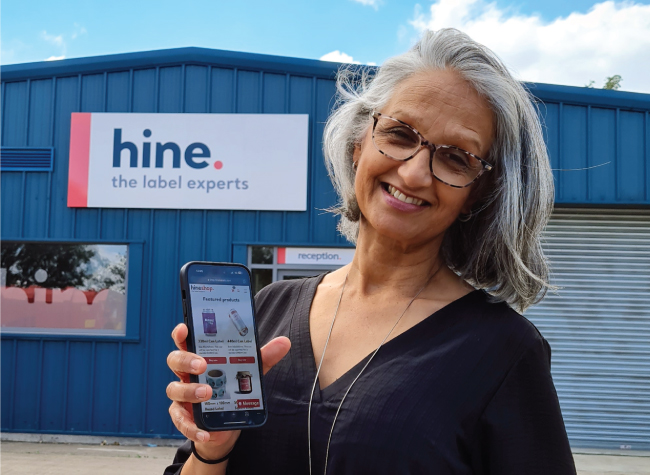 Empowering Small Business: Hine Labels Launches Game-Changing Online Platform
