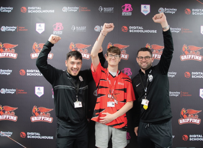 Esports student wins gold!