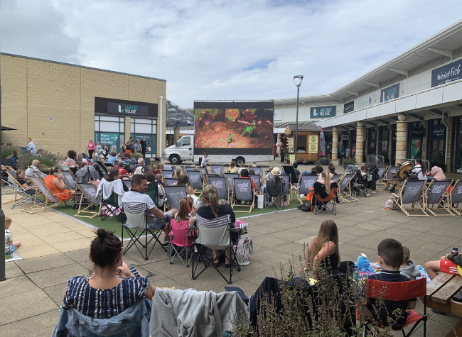 Family films galore as outdoor summer cinema returns to Lakeside Village
