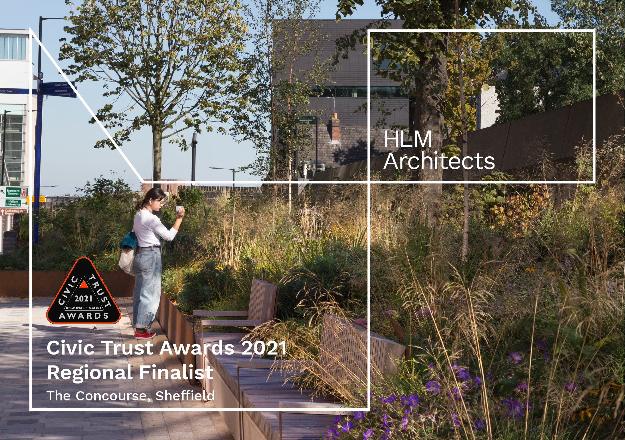 HLM Architects announced as Regional Finalist in  in the Civic Trust Awards
