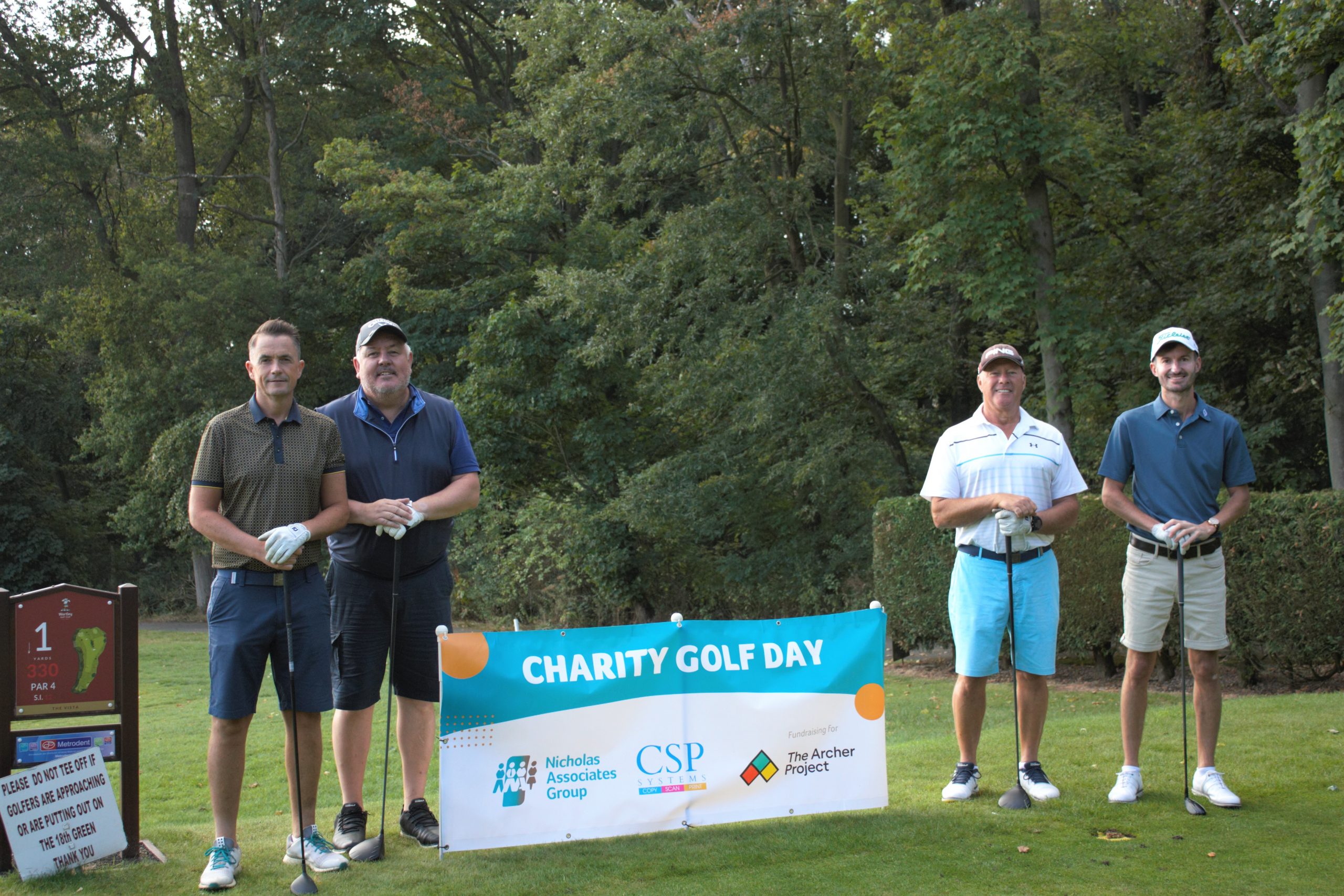 Another Successful Charity Golf Day Fundraising for The Archer Project.