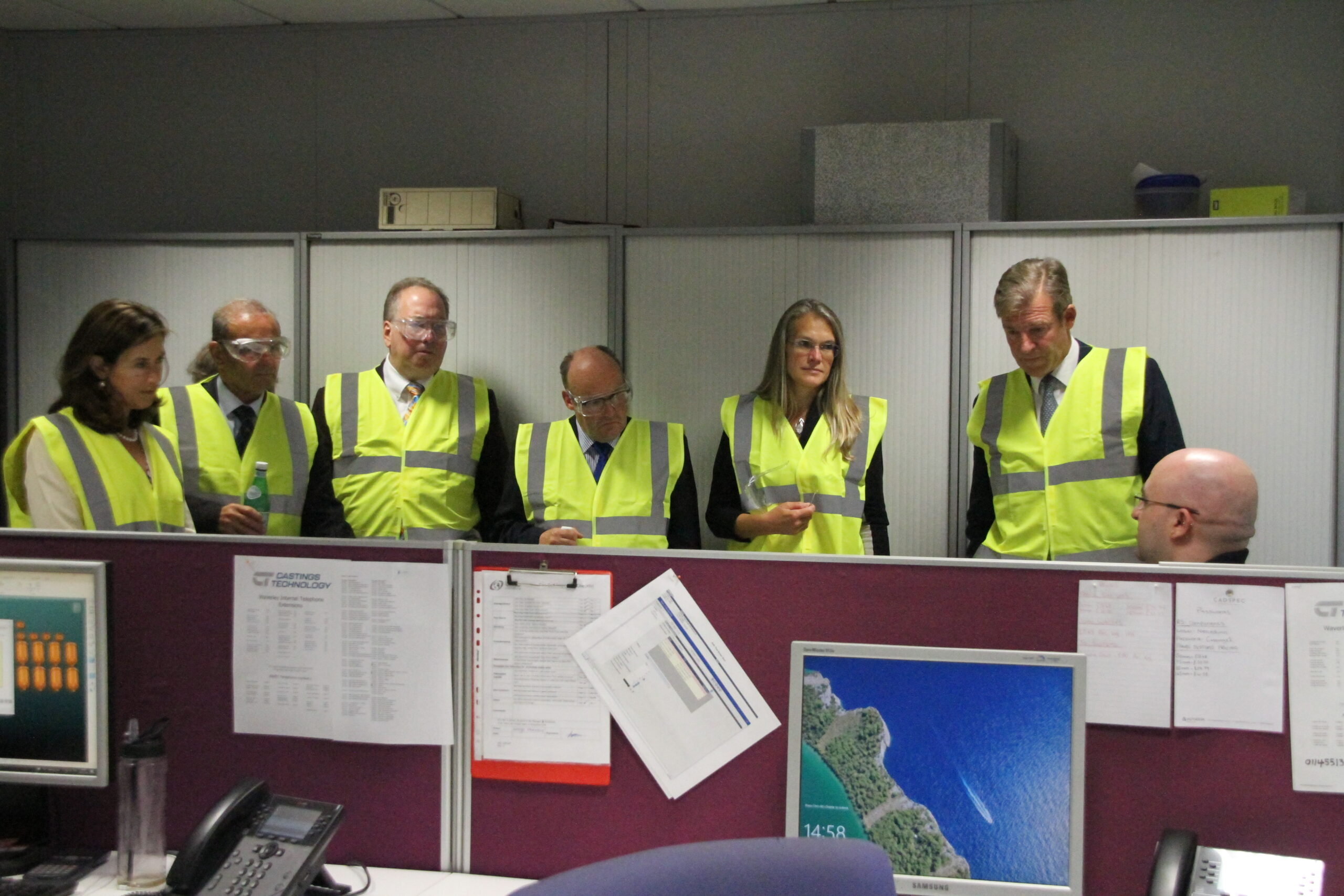 The Lord Mayor of the City of London visits Castings Technology