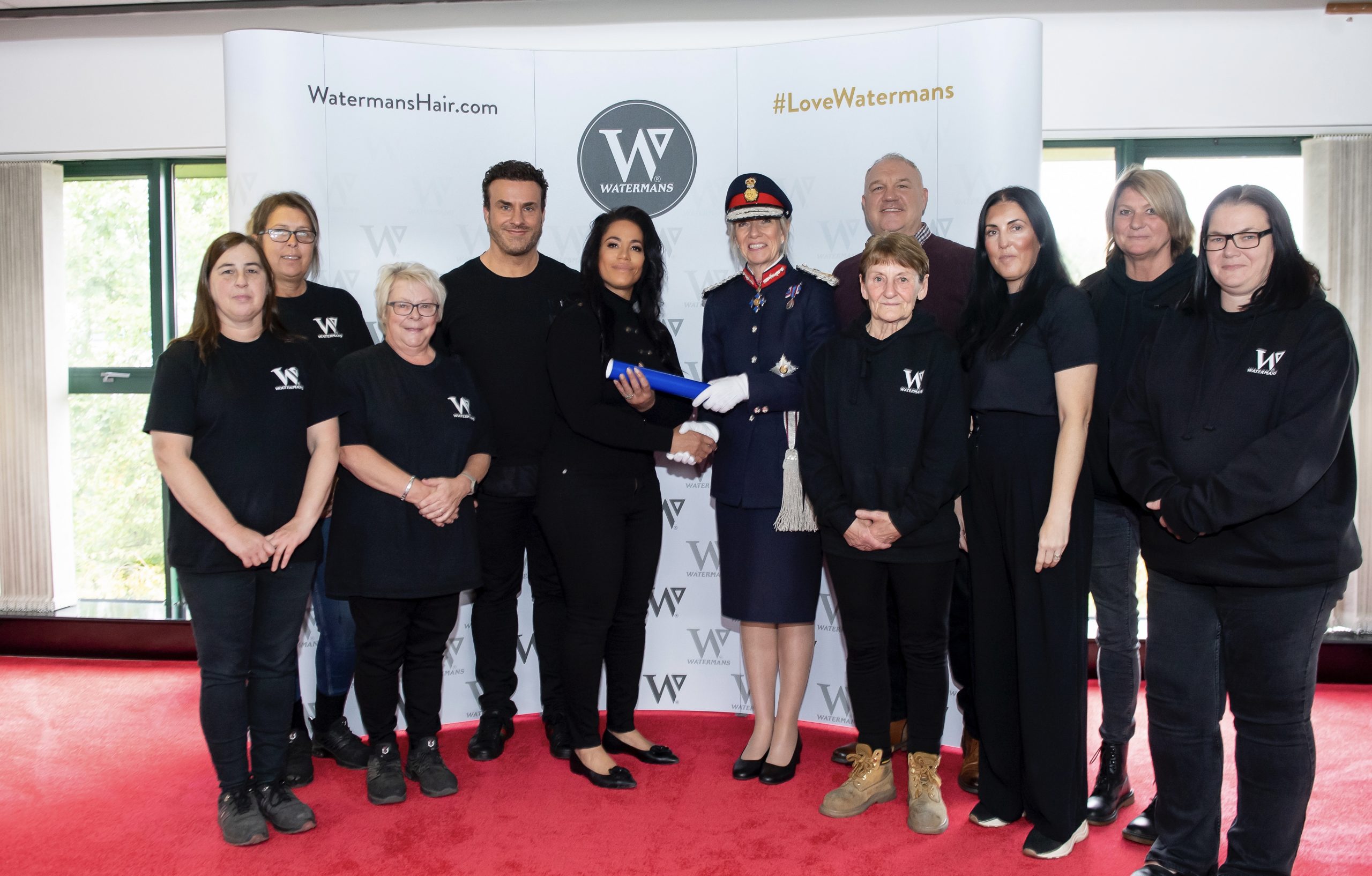 Rotherham based Watermans delighted to be presented a Queen’s Award for International Trade.