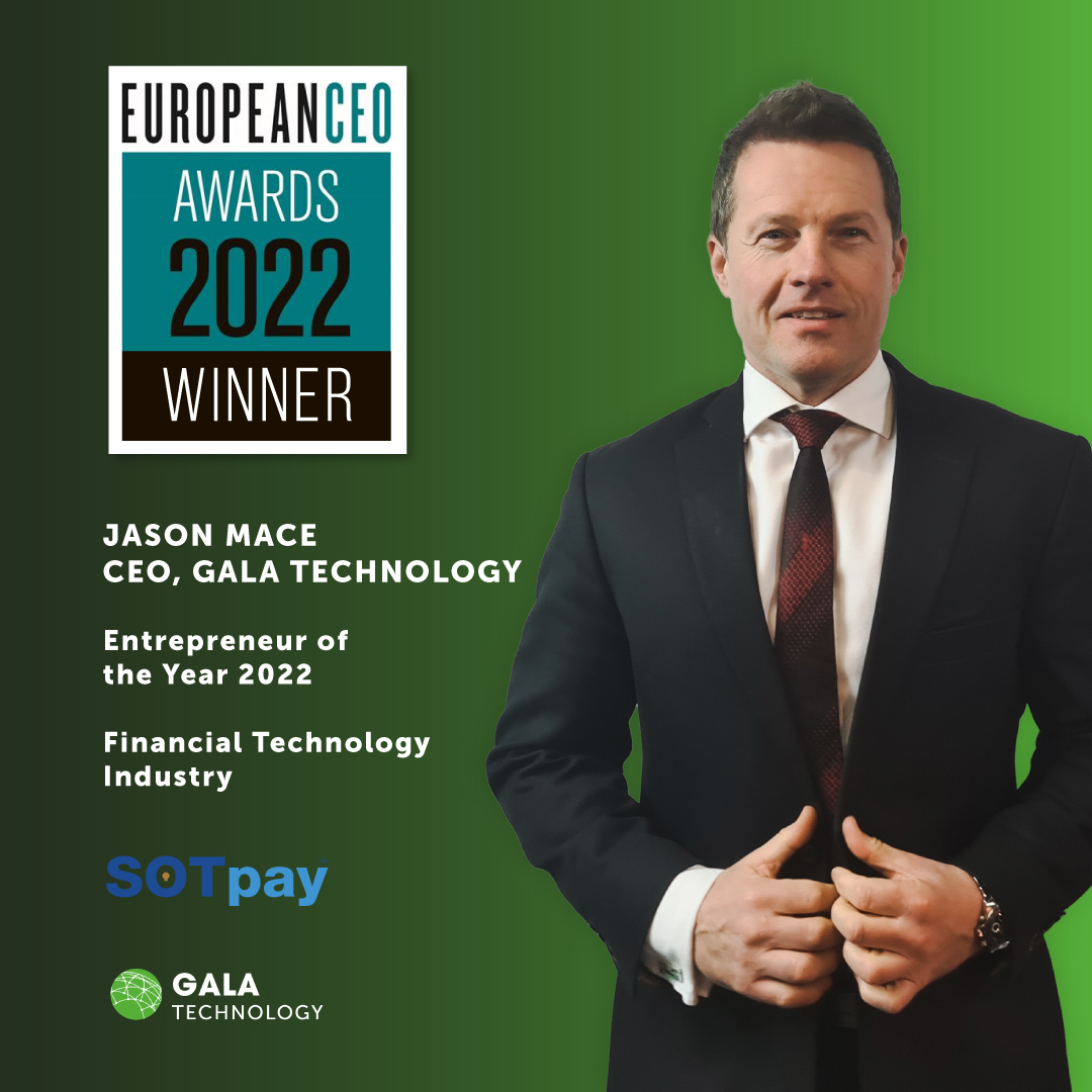 Gala Technology CEO wins European Entrepreneur Award