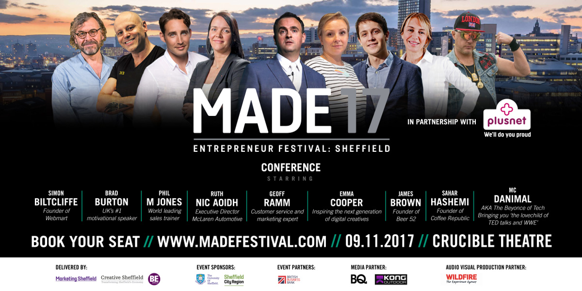 World-renowned entrepreneurial event returns to Sheffield