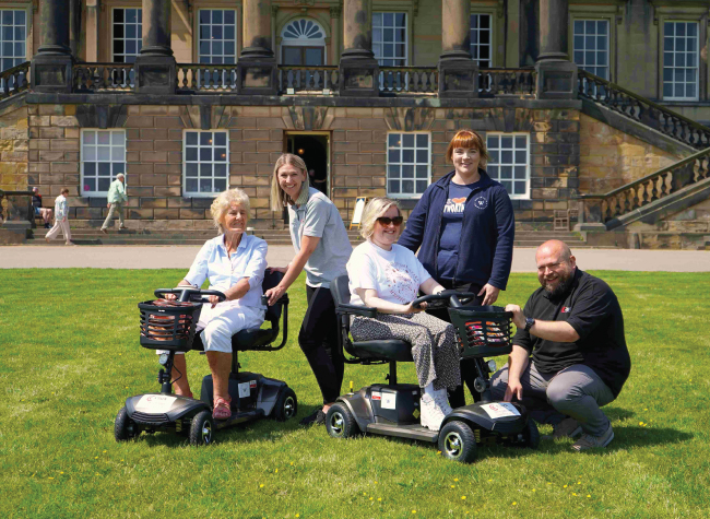 Mobility specialist Clark & Partners scoots to aid Wentworth Woodhouse visitors