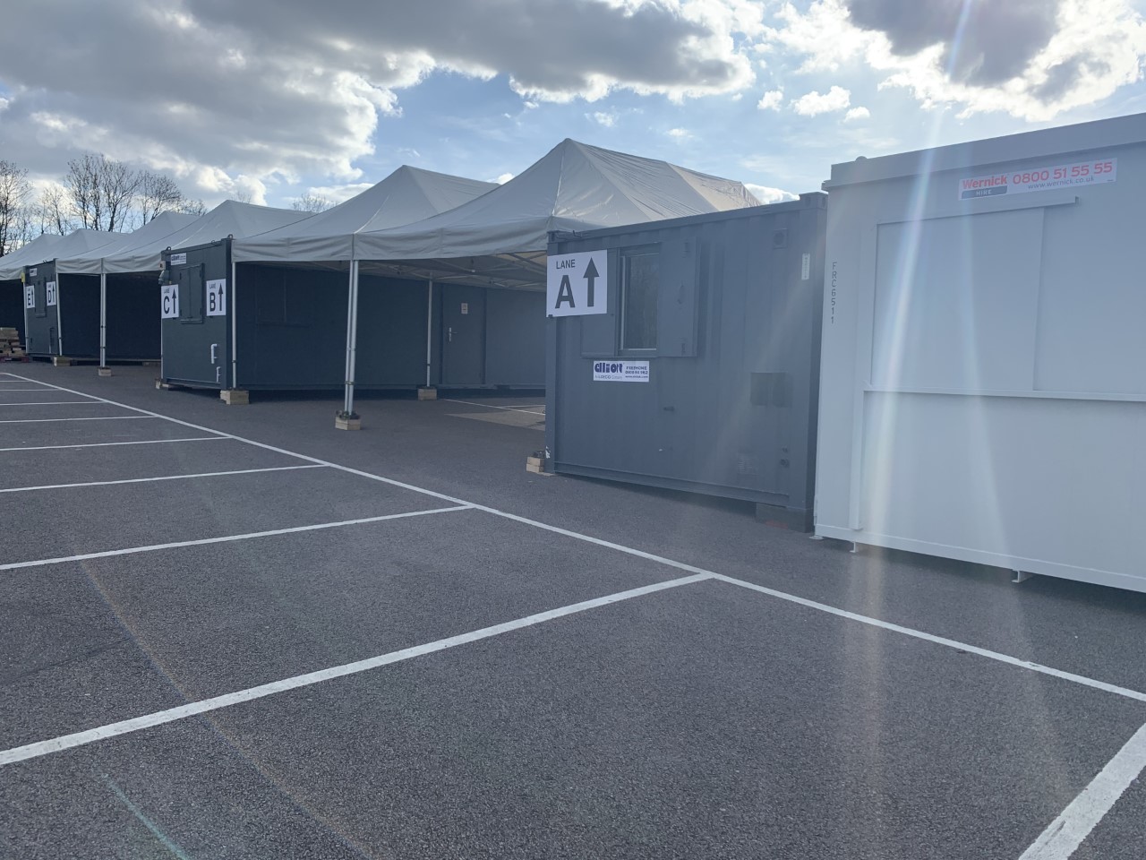 Gala Tent Covers Nightingale Hospital