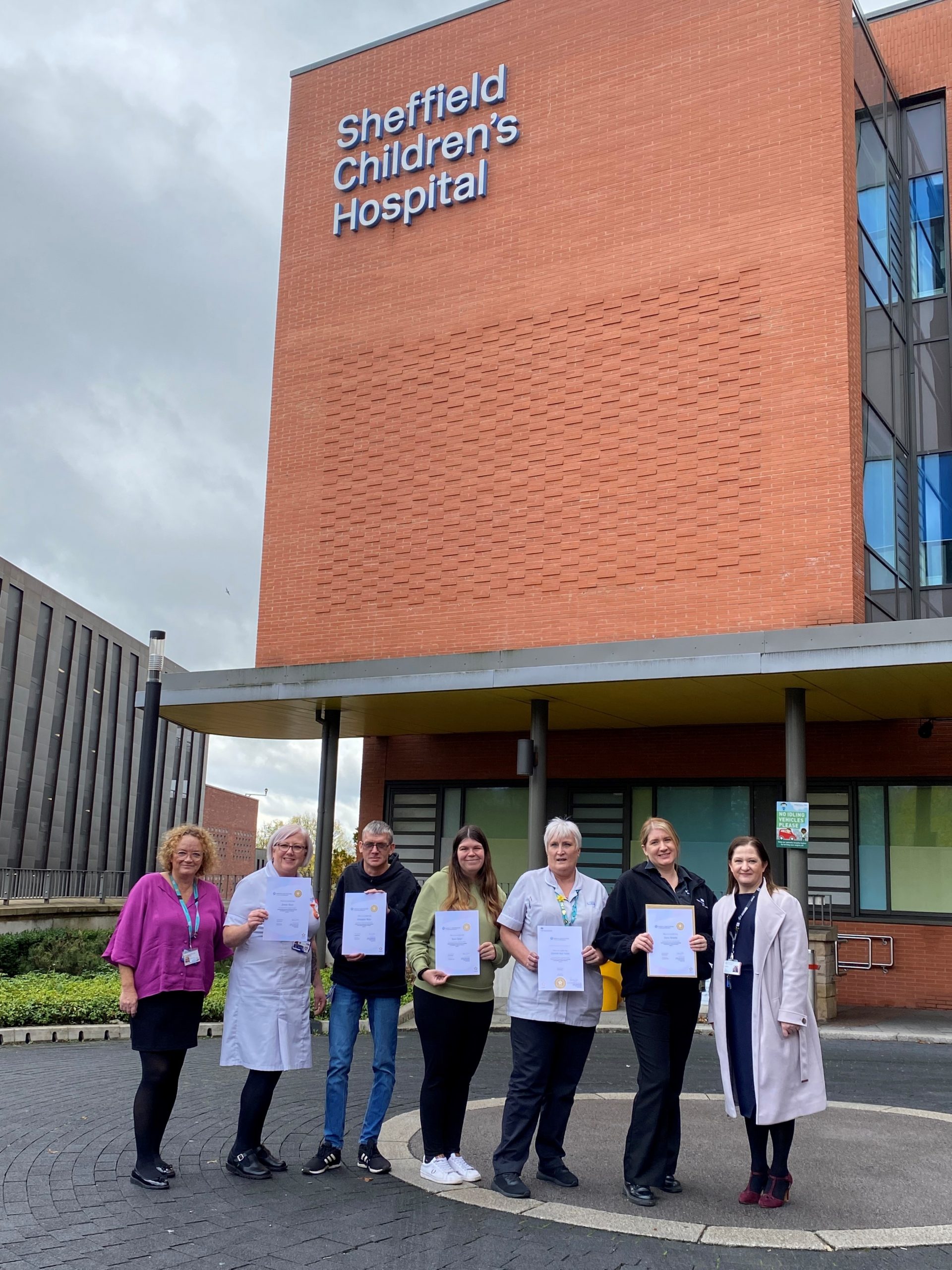 Former apprentices celebrate success and front-line roles at Sheffield Children’s Hospital