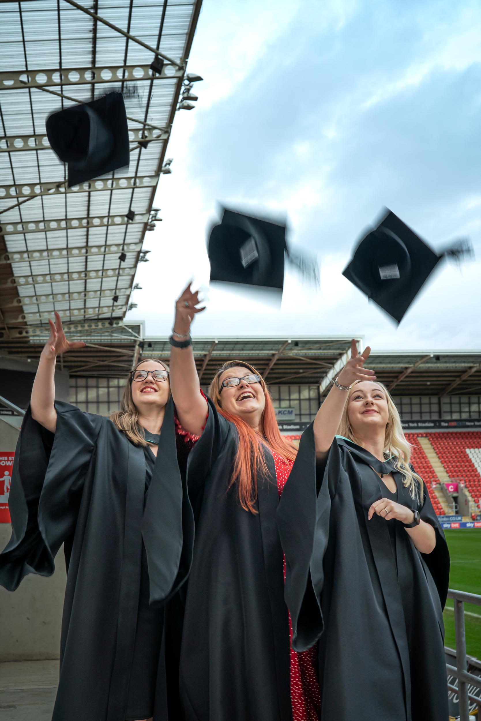 High Spirits at Higher Education Ceremonies