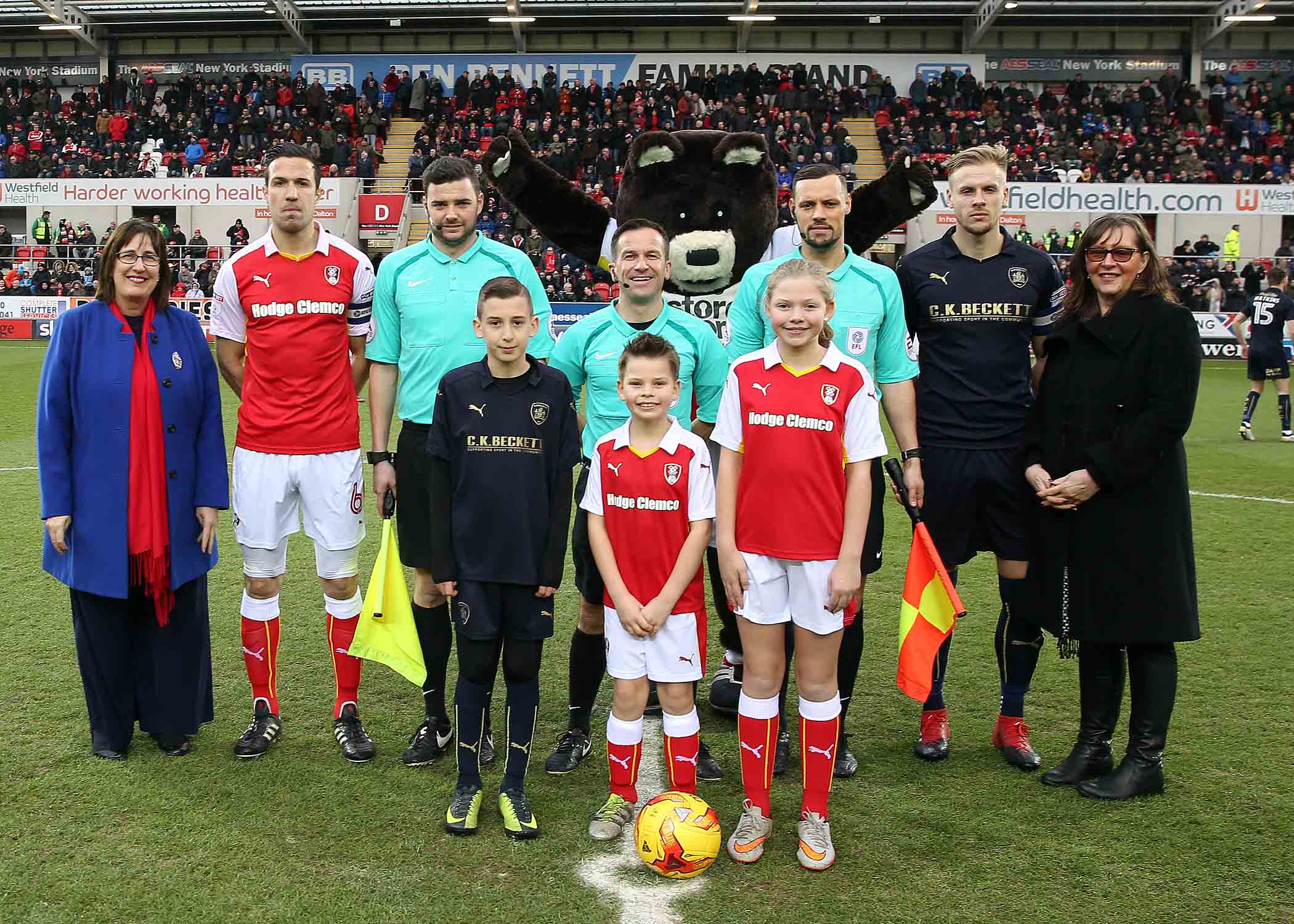 Chamber present match-ball at the big game