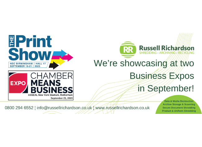 Russell Richardson to showcase at two prominent business exhibitions in September 2023