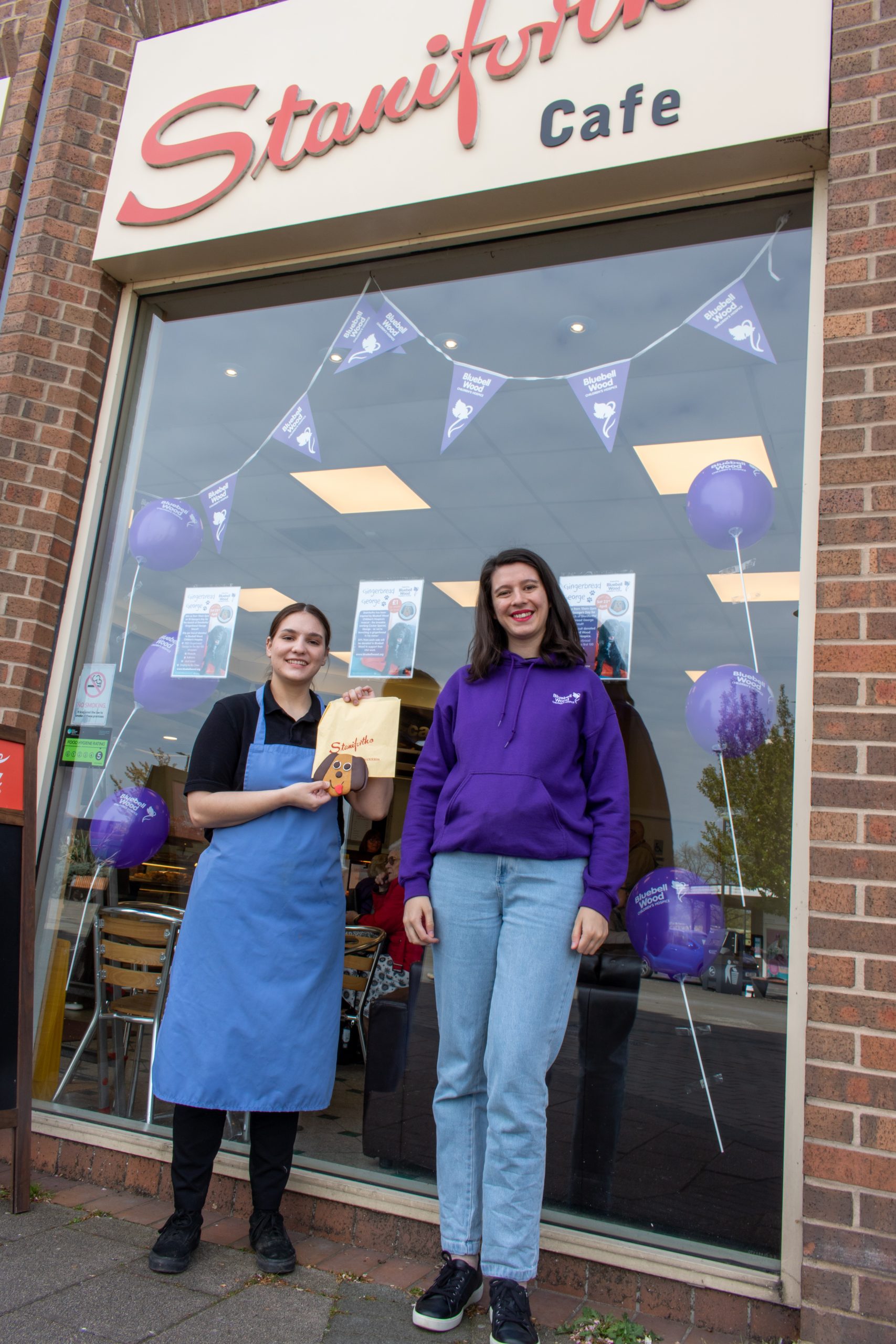 Hospice mascot gets the gingerbread treatment