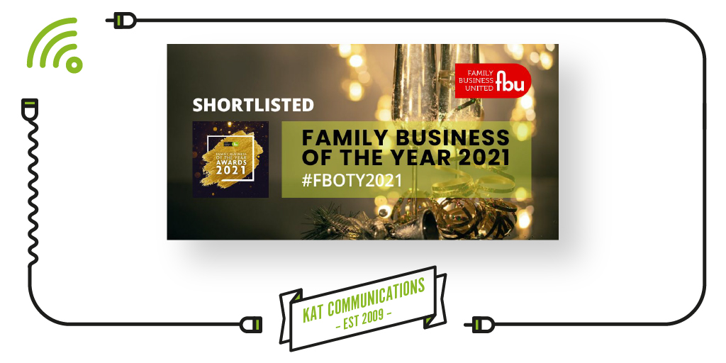 KAT Communications shortlisted for Yorkshire Family Business of the Year