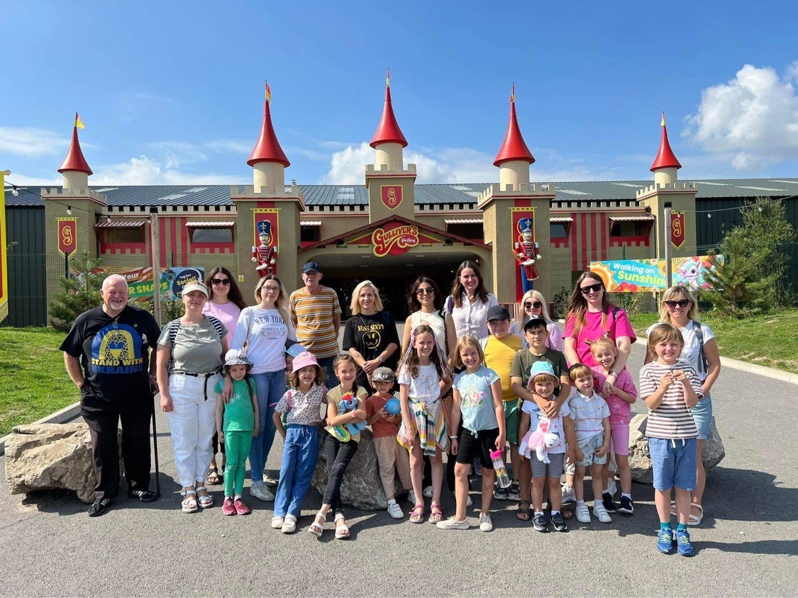 Gulliver’s Valley hosts displaced Ukrainian children