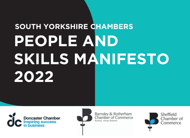 SOUTH YORKSHIRE CHAMBERS UNITE TO CALL FOR MAYOR-LED TRANSFORMATION OF REGION’S SKILLS SECTOR