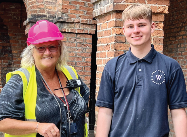 Wentworth’s first heritage apprentice is proving to be a real diamond!