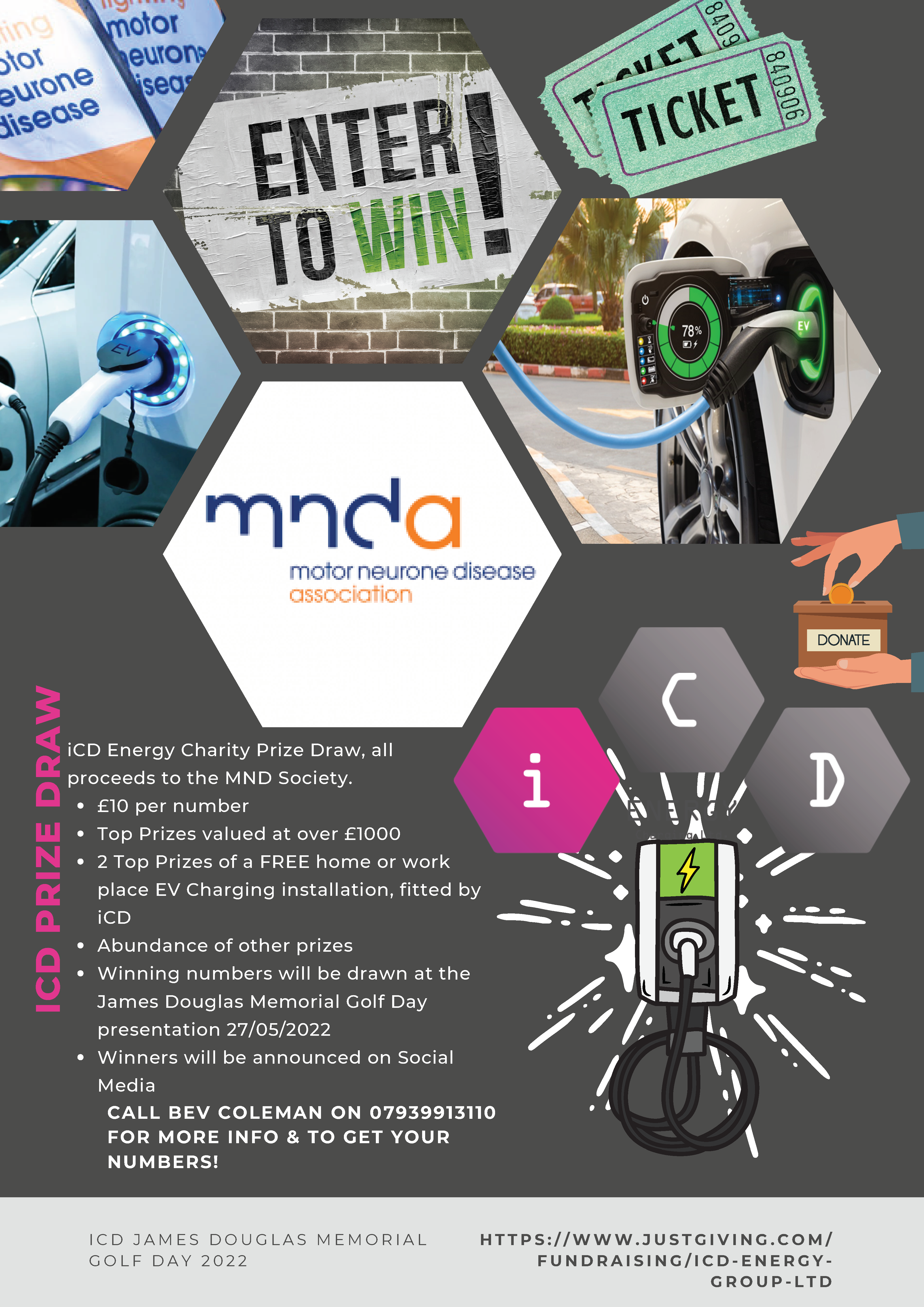 iCD Energy Group are joining the REVolution and charging ahead into the world of EV and Renewables with a charity golf day and a chance to win a full EV home or workplace installation and charge point!!