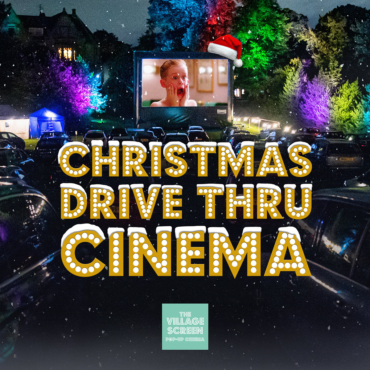 Drive Thru Cinema is coming to Gulliver’s Valley this Christmas!