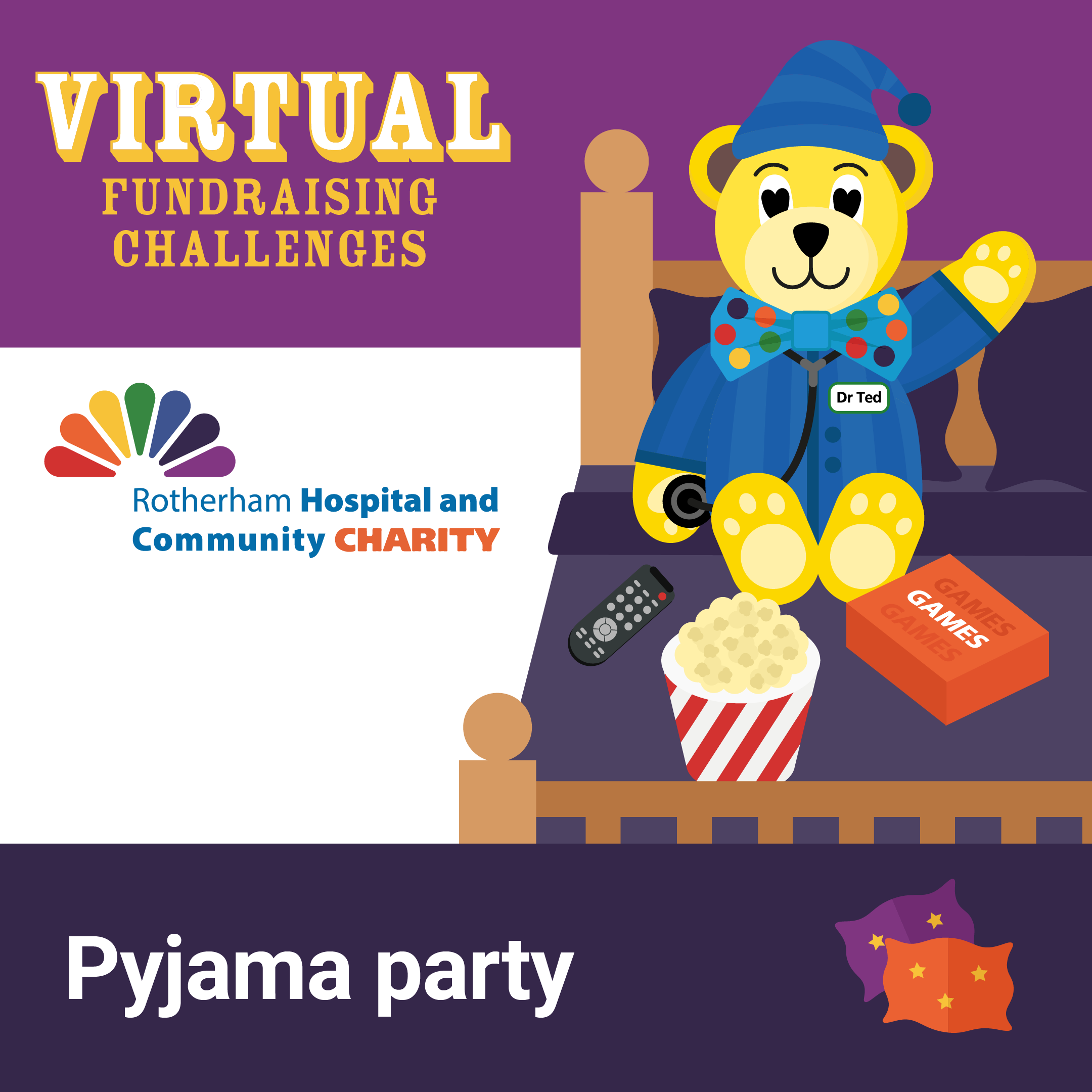 Turn your pyjamas into pounds for NHS charity