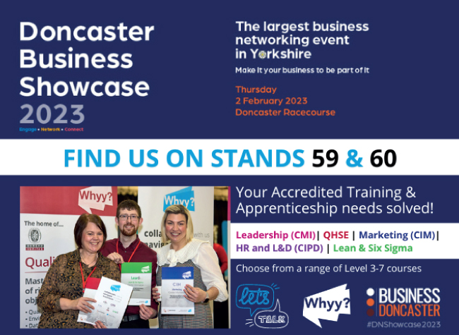 Take control of your future at the Doncaster Business Showcase 2023