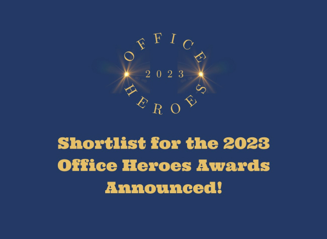 Announcing the shortlisted finalists for the 2023 Office Heroes Awards