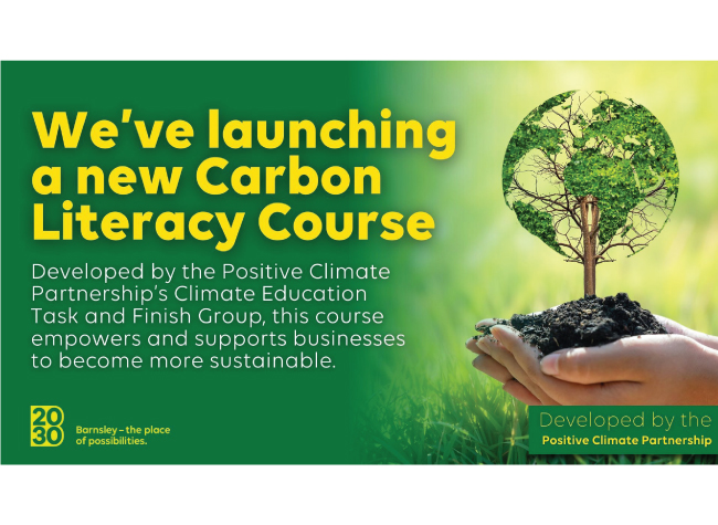 Barnsley College contributes to new carbon literacy course