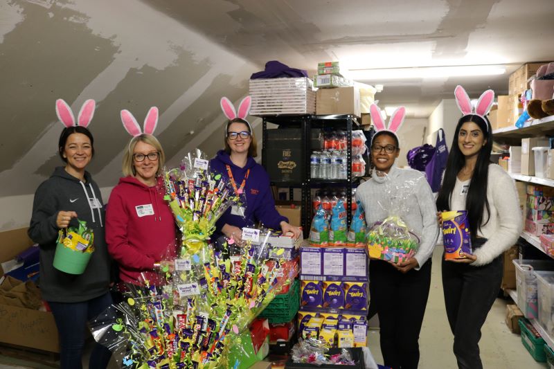 Retail management team help children’s hospice