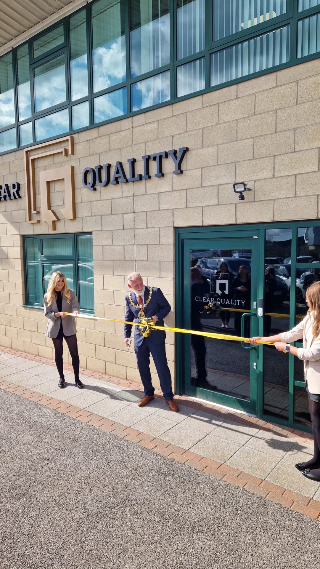 The Mayor of Rotherham Officially Opens Clear Quality’s New Office