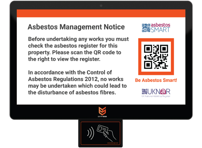 EntrySign and UKNAR collaborate to mitigate the risks of accidental asbestos exposures in UK schools and buildings