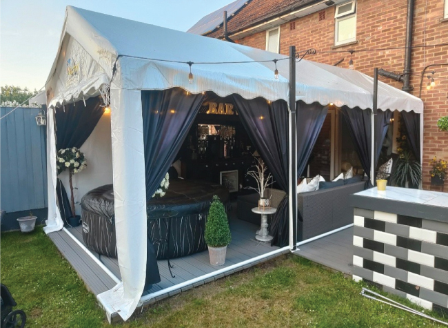 Gala Tent: Transforming Back Gardens into Luxurious Year-Round Retreats