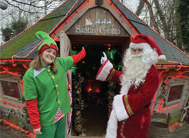 Meet Santa at the Tropical Butterfly House