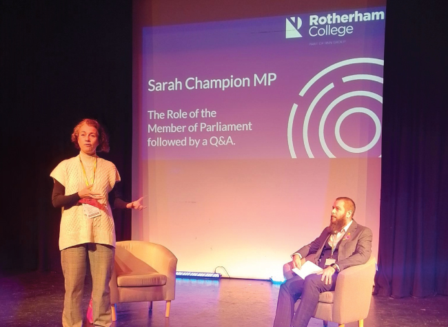 RNN Group Celebrates UK Parliament Week and welcomes Sarah Champion MP
