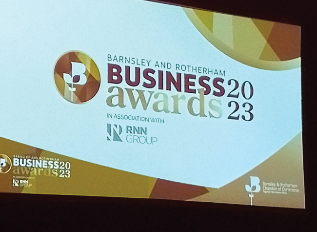 RNN Group was the Headline Sponsor at the Barnsley and Rotherham Business Awards 2023