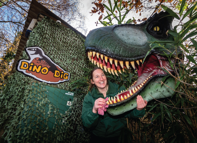 The Tropical Butterfly House Dig Dinosaurs this half-term holiday!