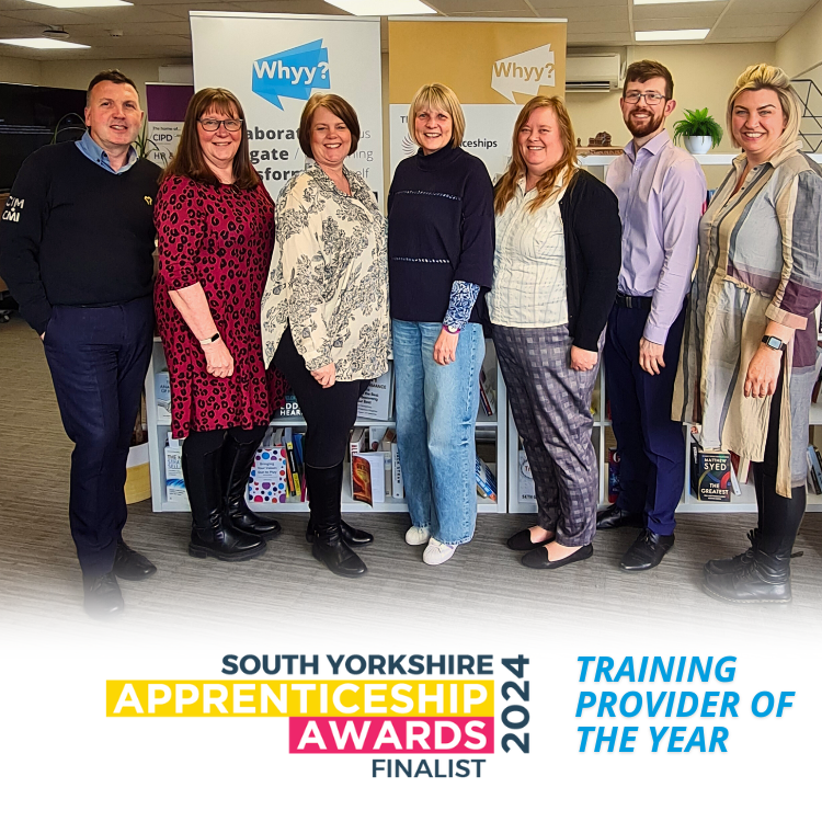 Whyy? Change nominated for Training Provider of the Year Award