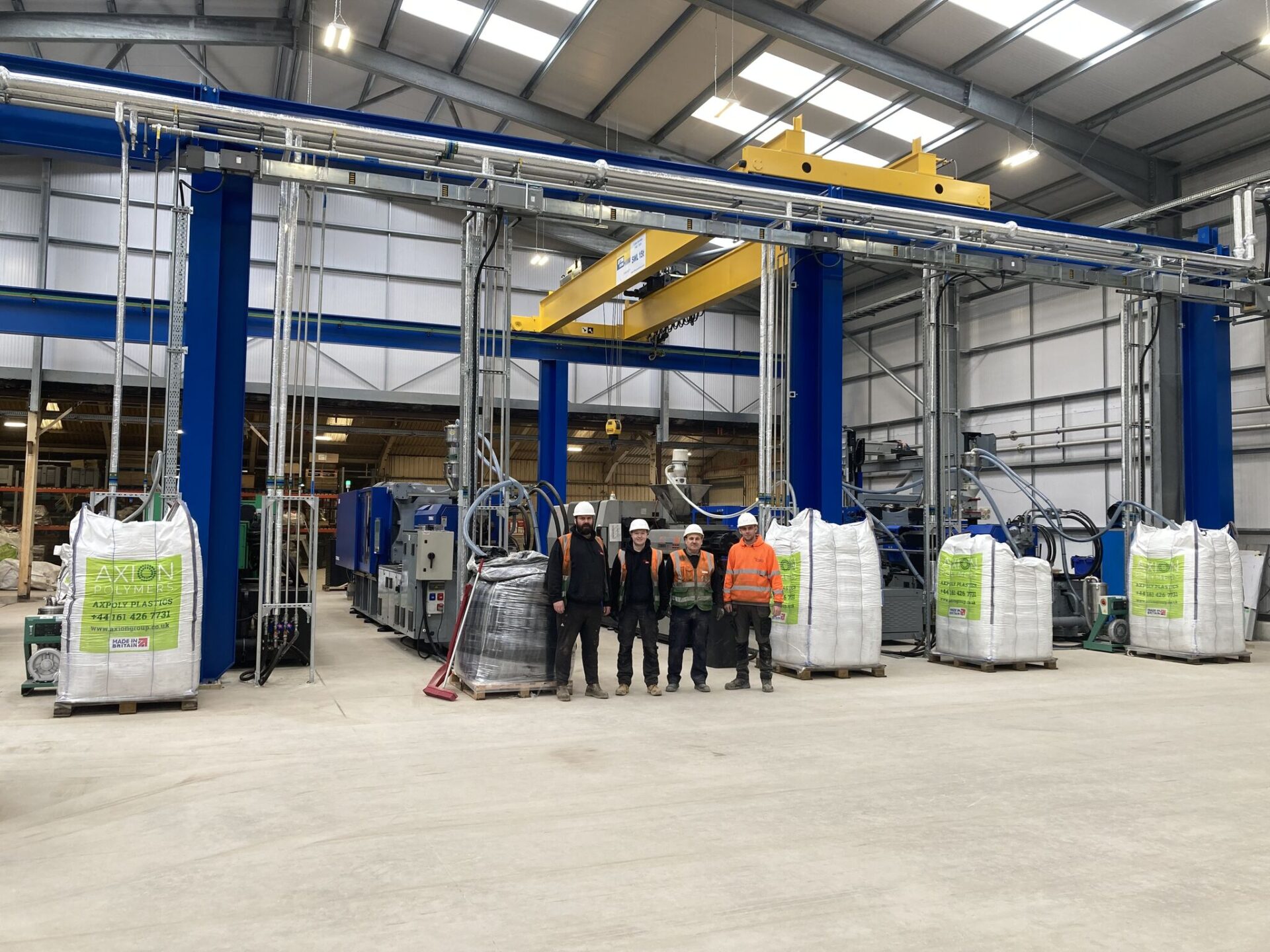 New injection moulding shop goes live at Naylor Drainage