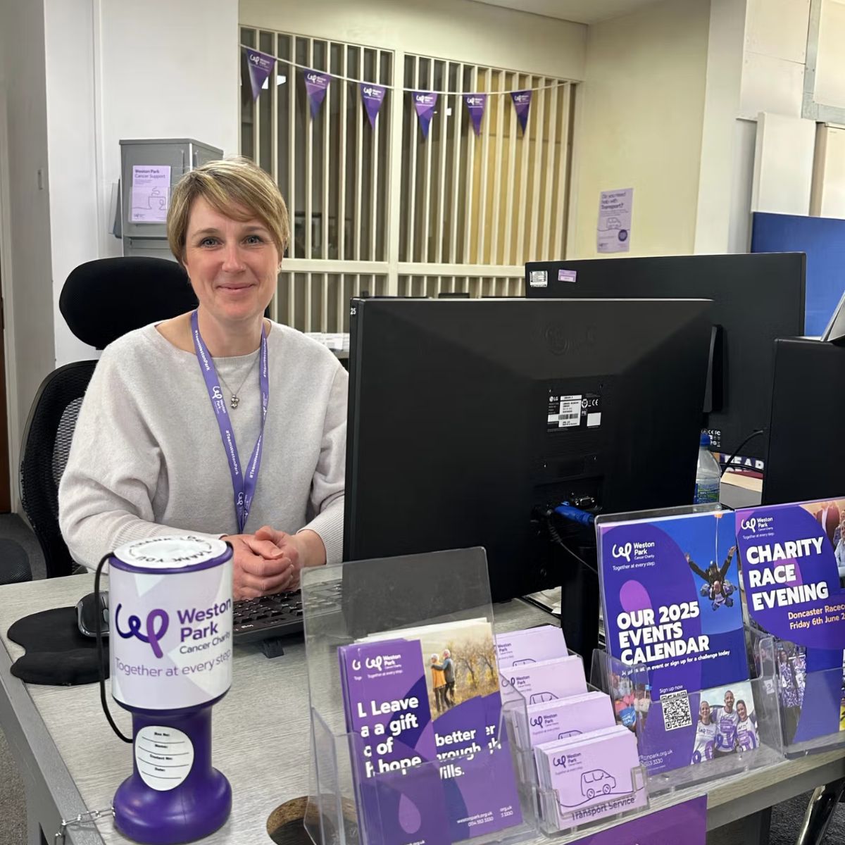 To mark the start of Volunteers’ Week, we speak to Vic – who is part of the Charity Hub’s meet and greet team.