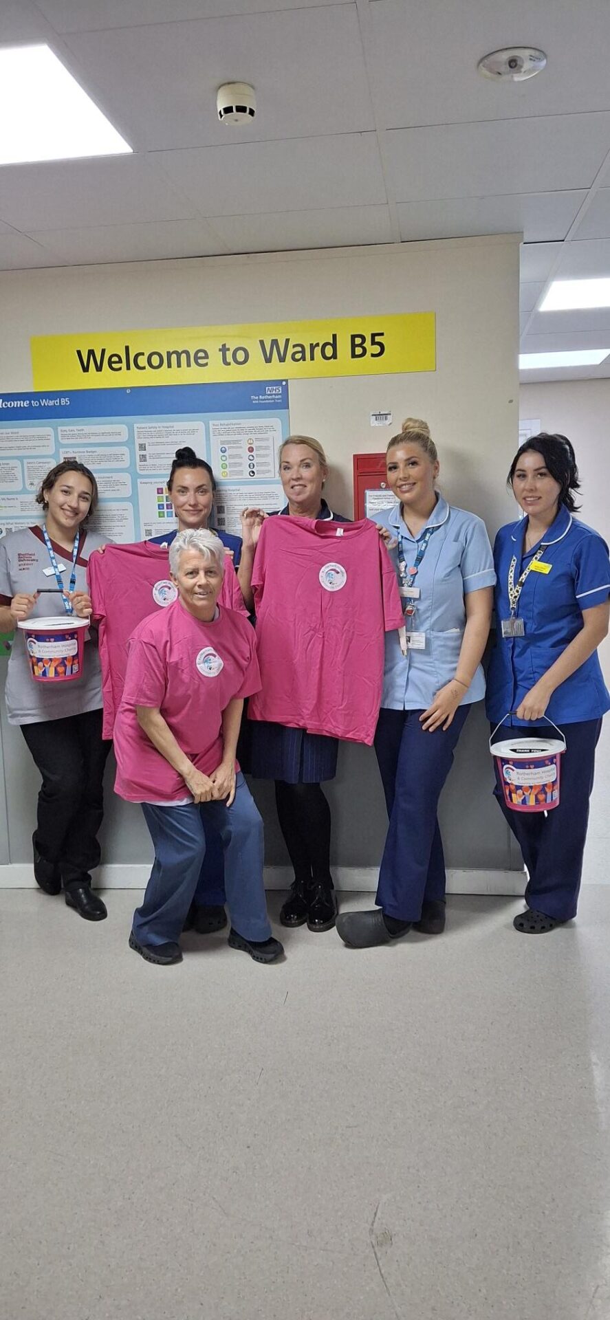 Climbing for a cause – Ward B5 at Rotherham Hospital take on Mam Tor for dementia patients