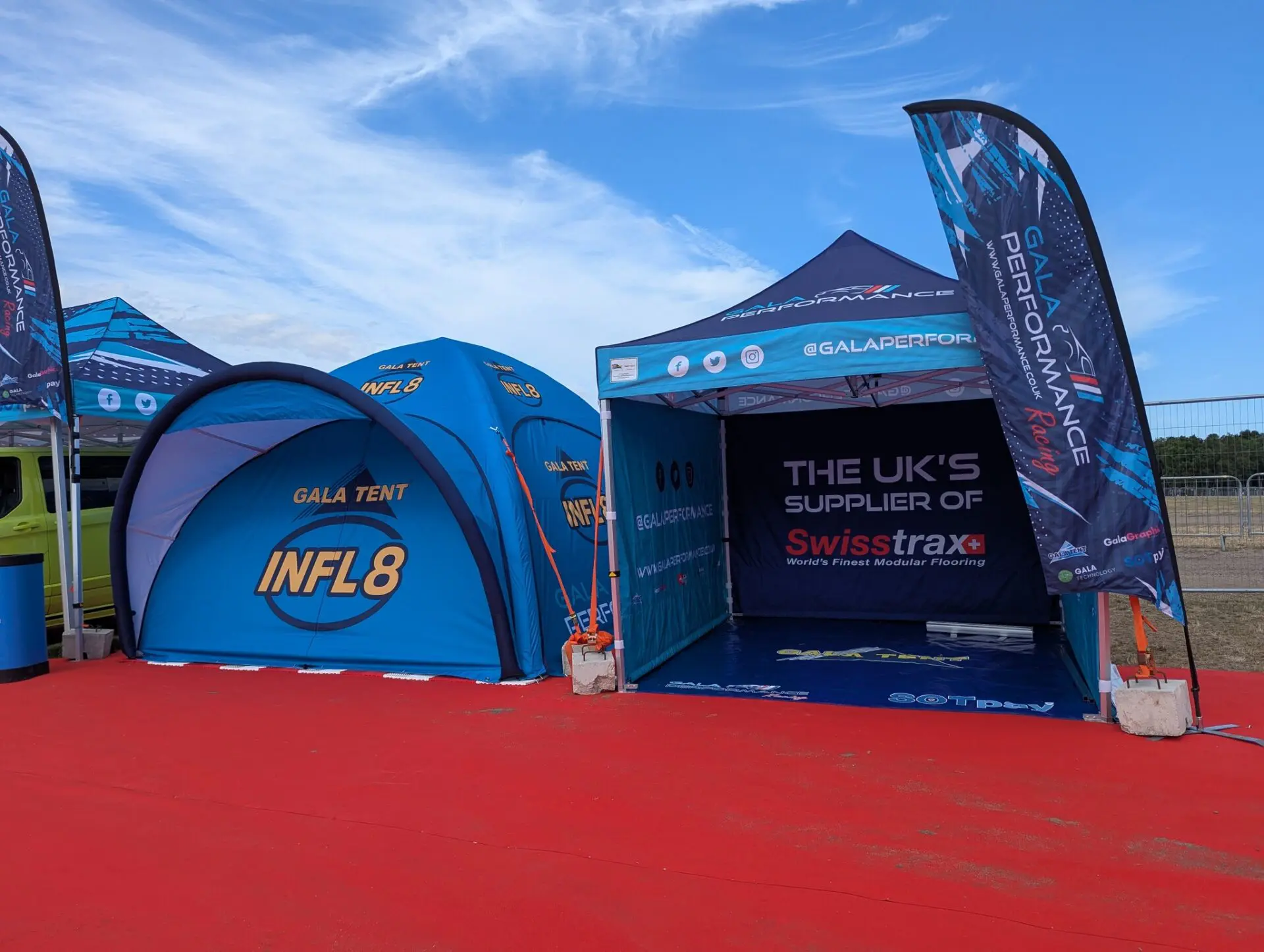 Gala Tent Launches Groundbreaking Vantage and INFL8 Ranges to Revolutionise the UK Event Industry