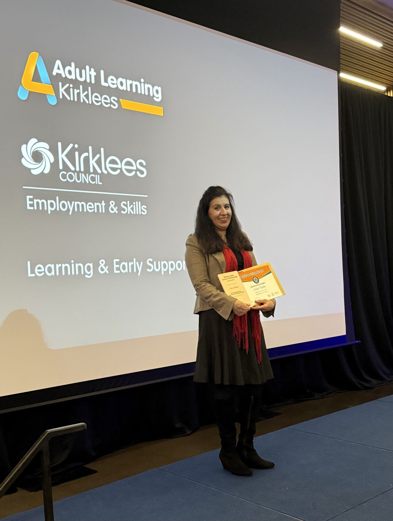 Northern College Student Wins at The Kirklees Adult Learners’ Awards 2025