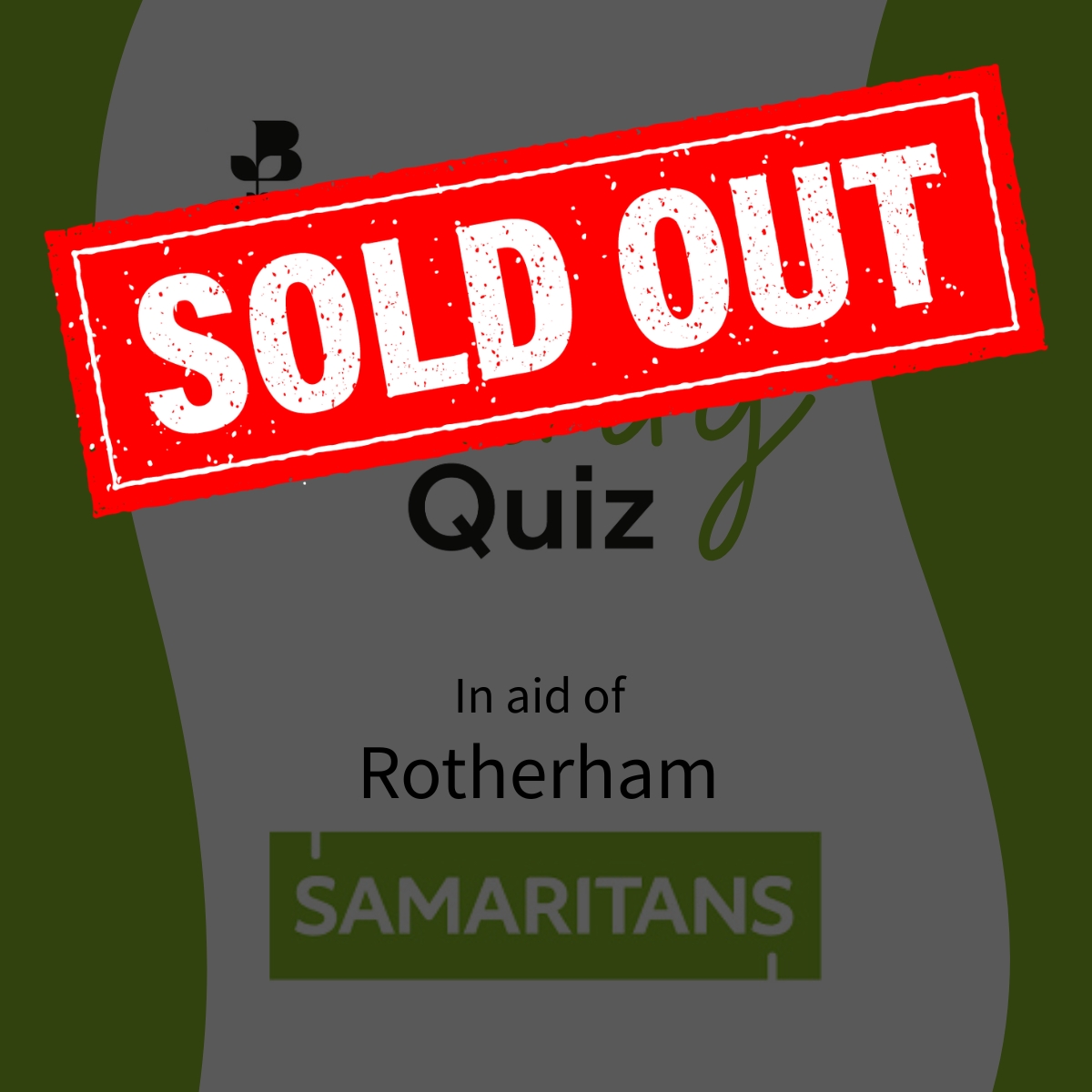 Charity Quiz Sold out