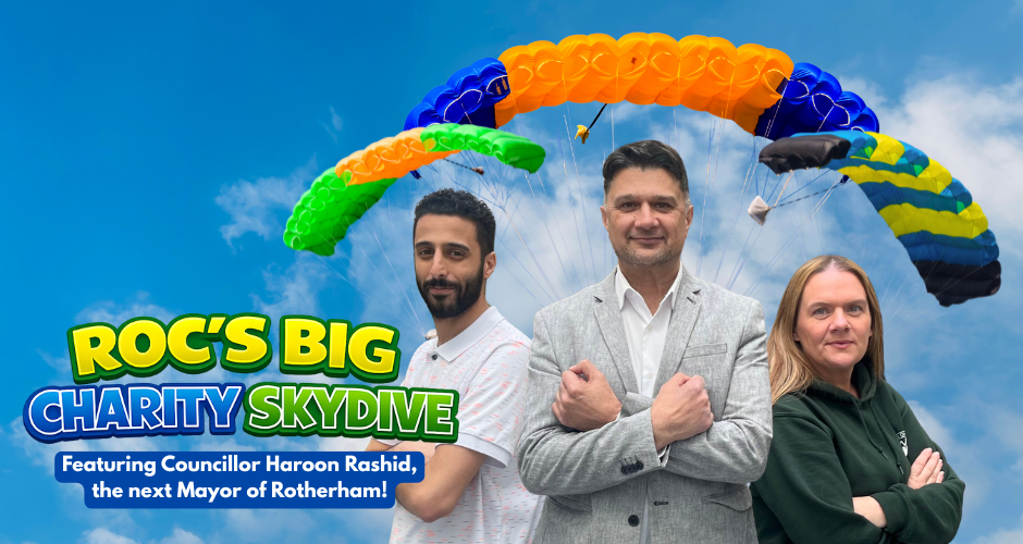 ROC Takes to the Skies as Fundraising Push Accelerates Toward £500,000 Goal