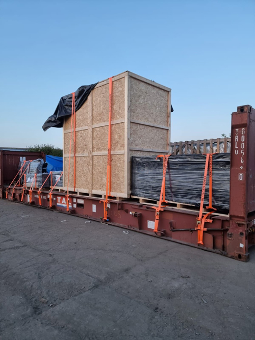 Another successful ‘Out of Gauge’ Shipment completed by IFS, Yorkshire to Egypt