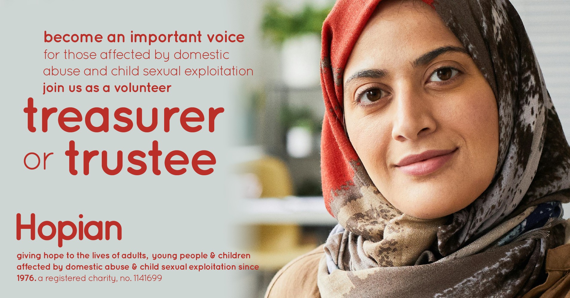 Charity Treasurer and Trustees needed